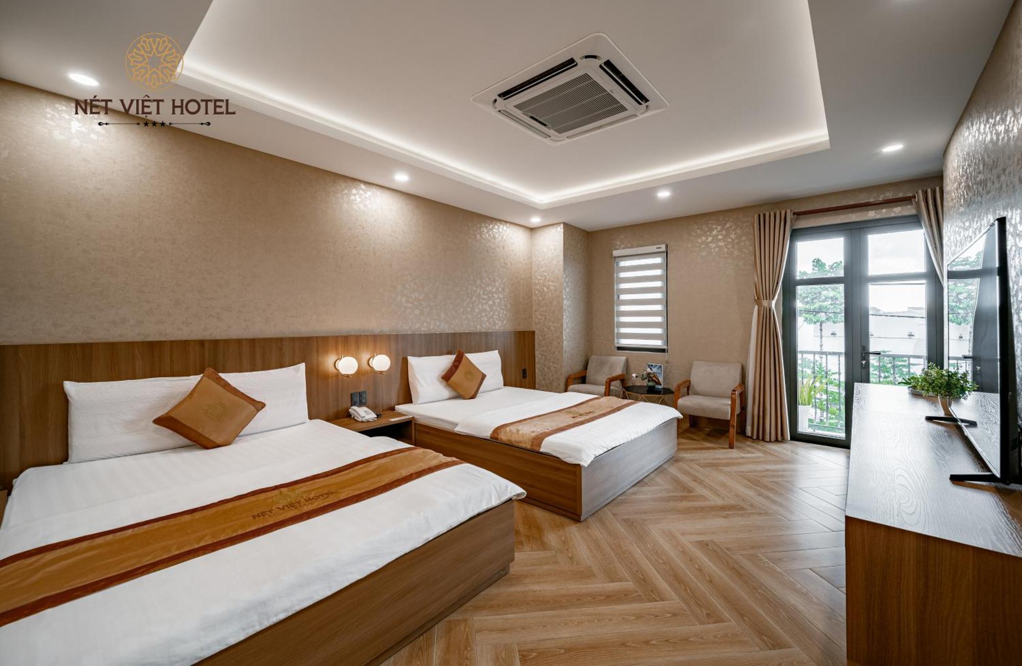 Net Viet Hotel Vincom Soc Trang Bagian luar foto